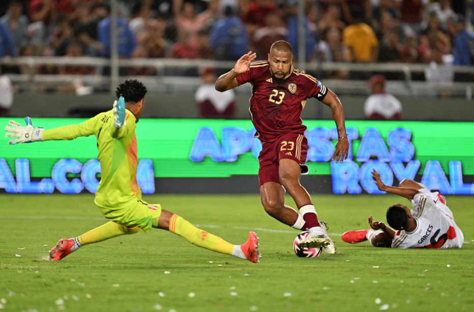 Venezuela vs Peru (07:00 &#8211; 26/03) | Xem lại trận đấu