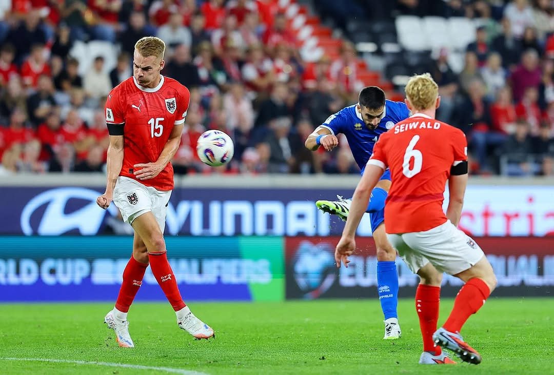 Áo vs Đảo Síp (01:45 &#8211; 07/09) | Xem lại trận đấu